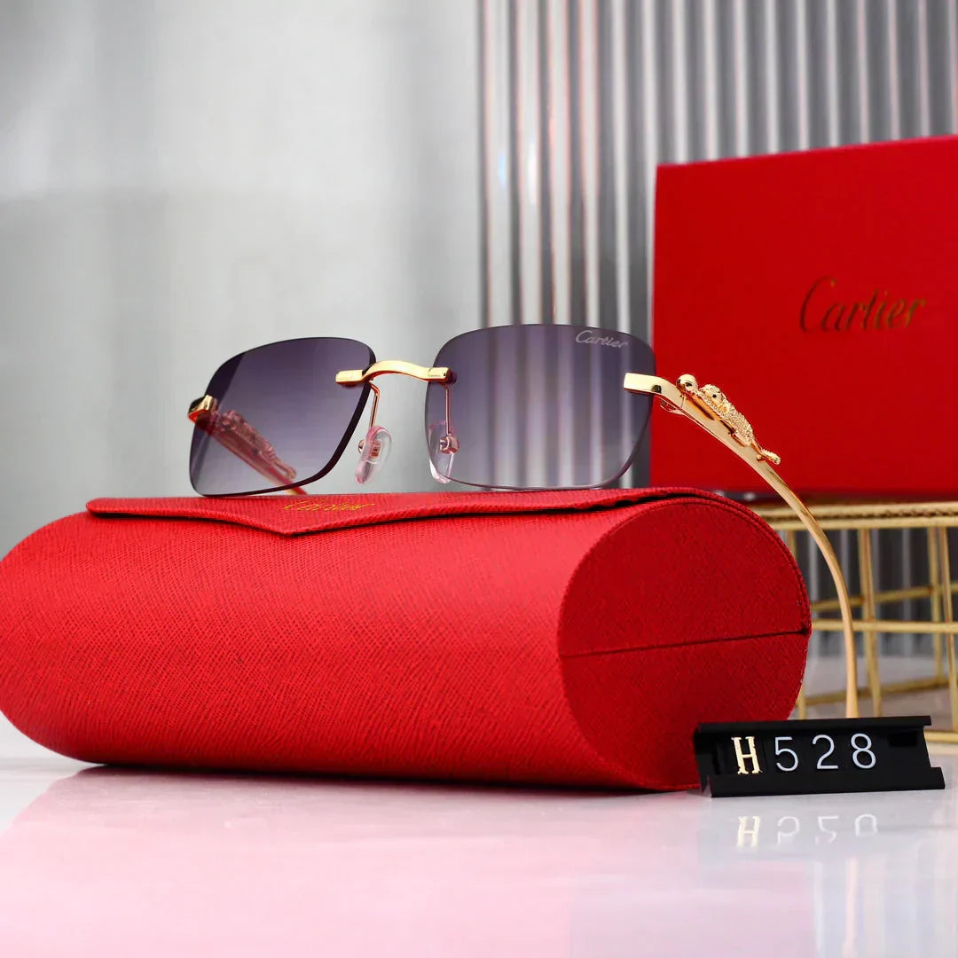 2025 Golden Leopard Frame Sunglasses