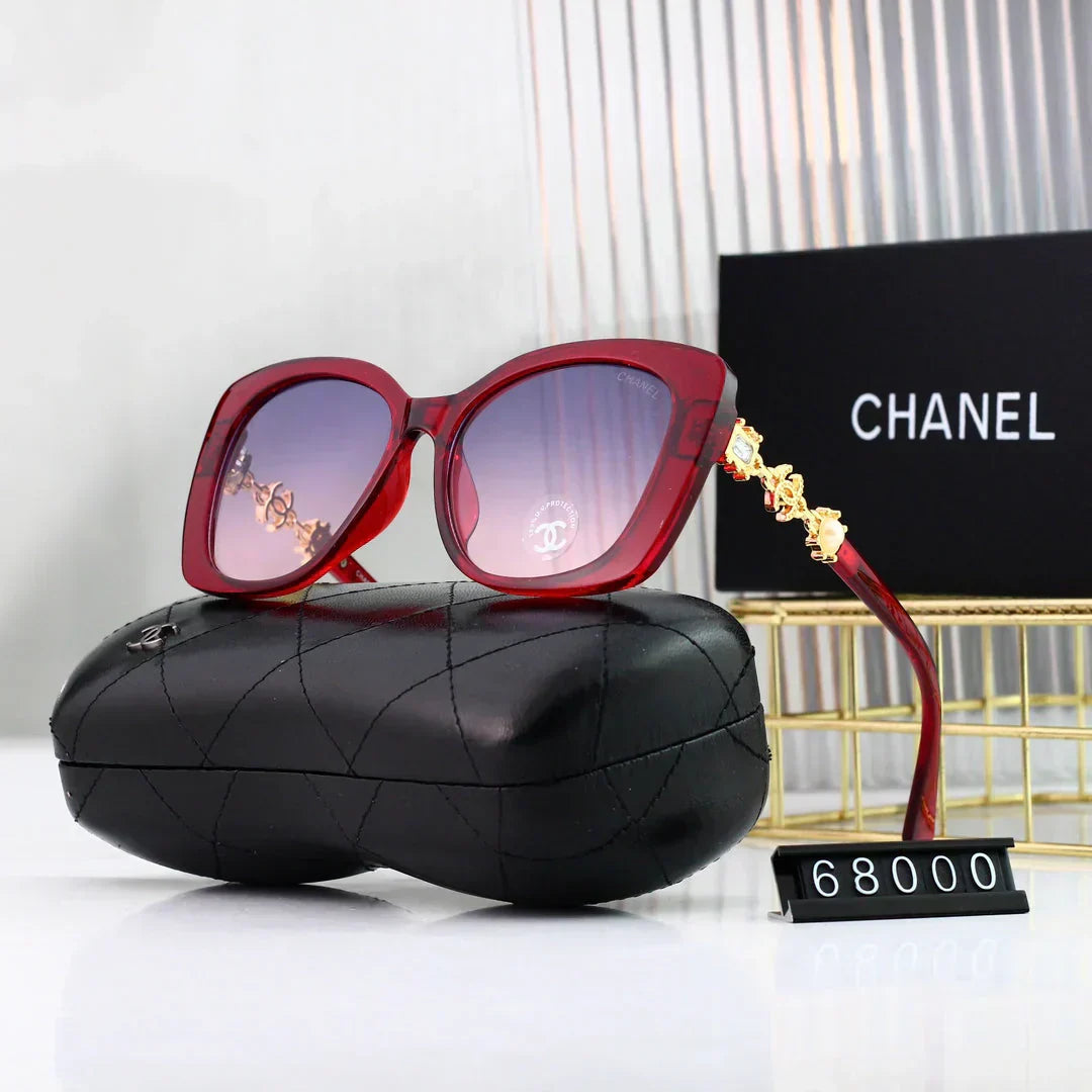 2025 Internet celebrity street shot sun protection sunglasses