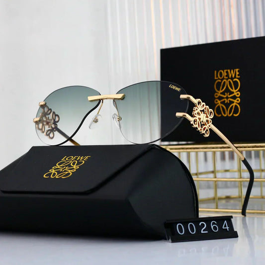 LOEWE Metal temple gradient sunglasses 00264