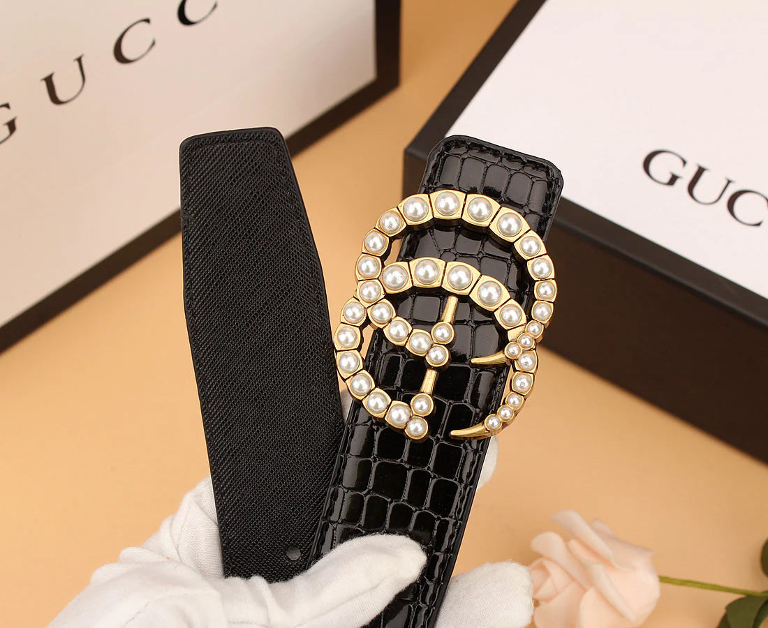 2025 2 styles of double pearl belt