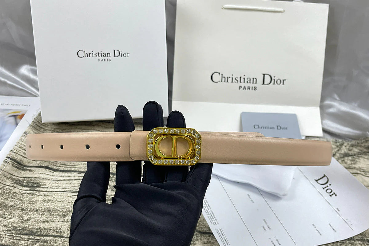 2025 6 Colors CD rhinestone plain belt