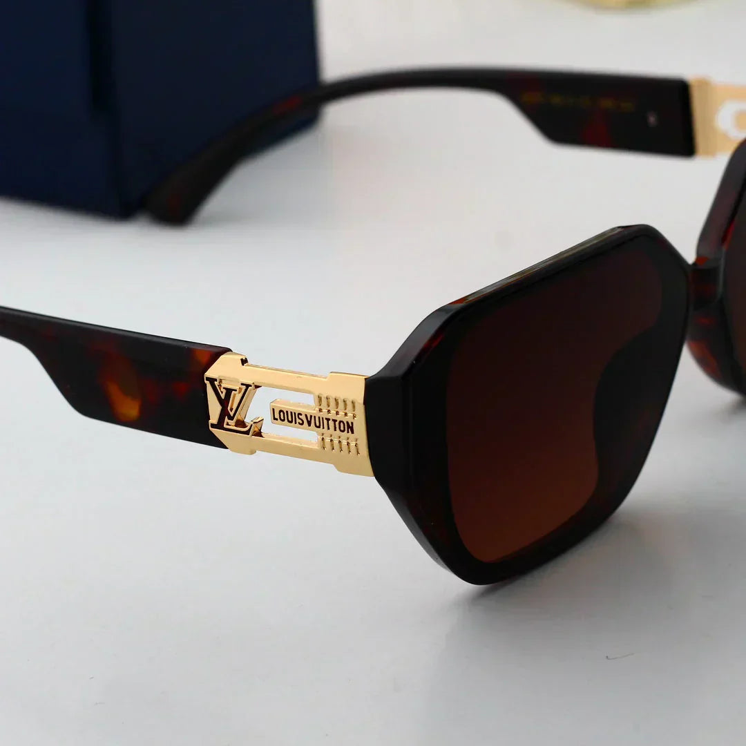 2025 Sunglasses  Retro Square Frame Sunglasses