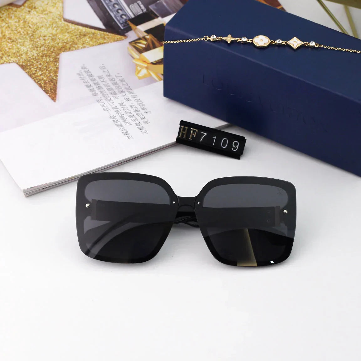 2025 Sunglasses Large frame UV protection sunglasses