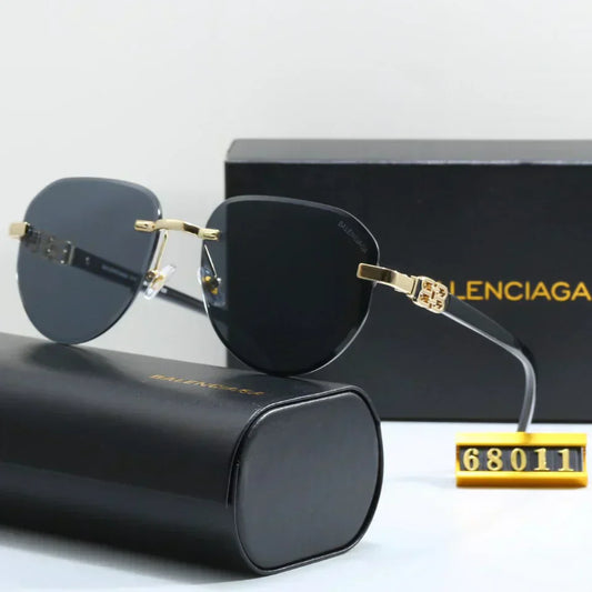 2025 New frameless 68011 sunglasses