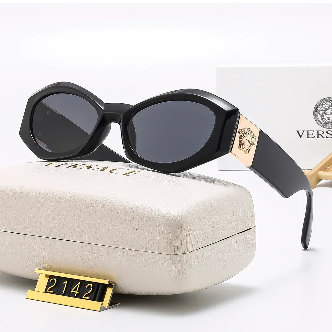 2025 Oval frame sunglasses 2142