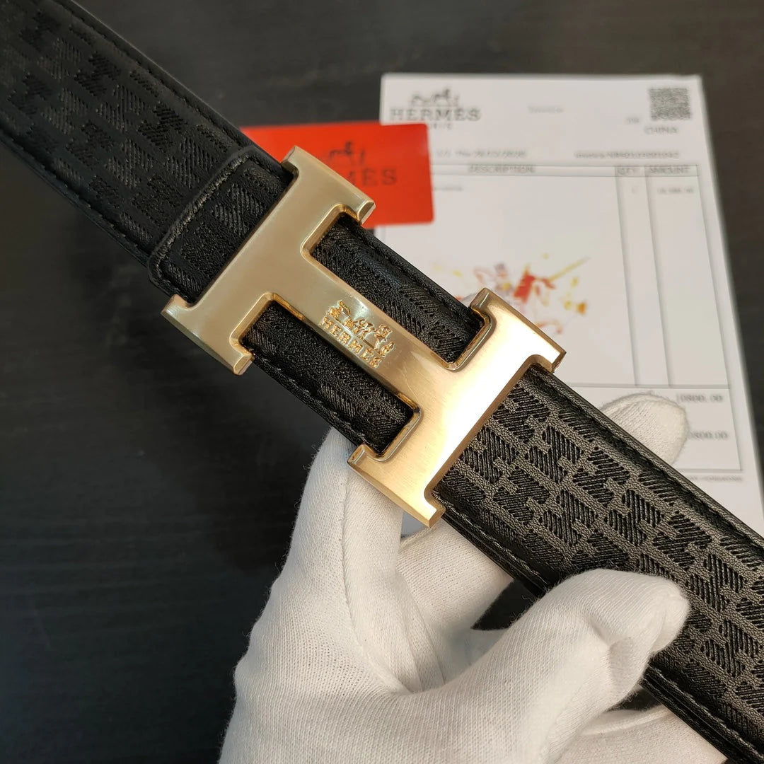 2025 2 Colors printed leather belt