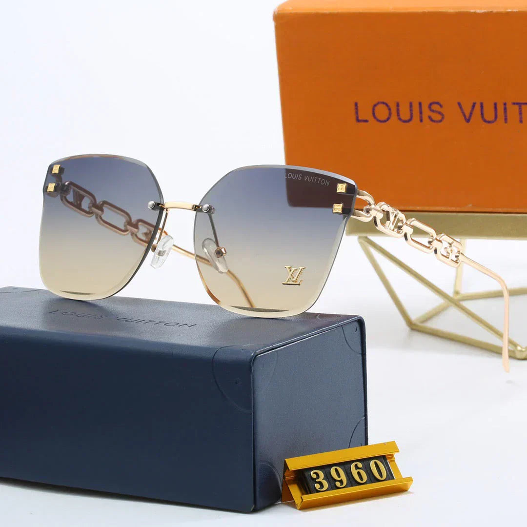 2025 Frameless gradient sunglasses 3960