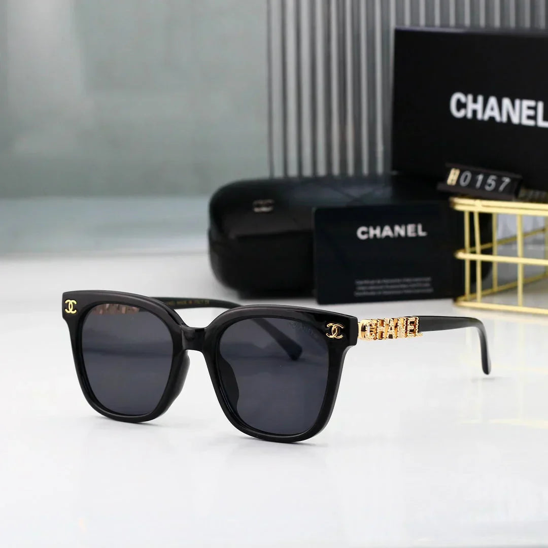 2025 Letters on temples UV protection sunglasses