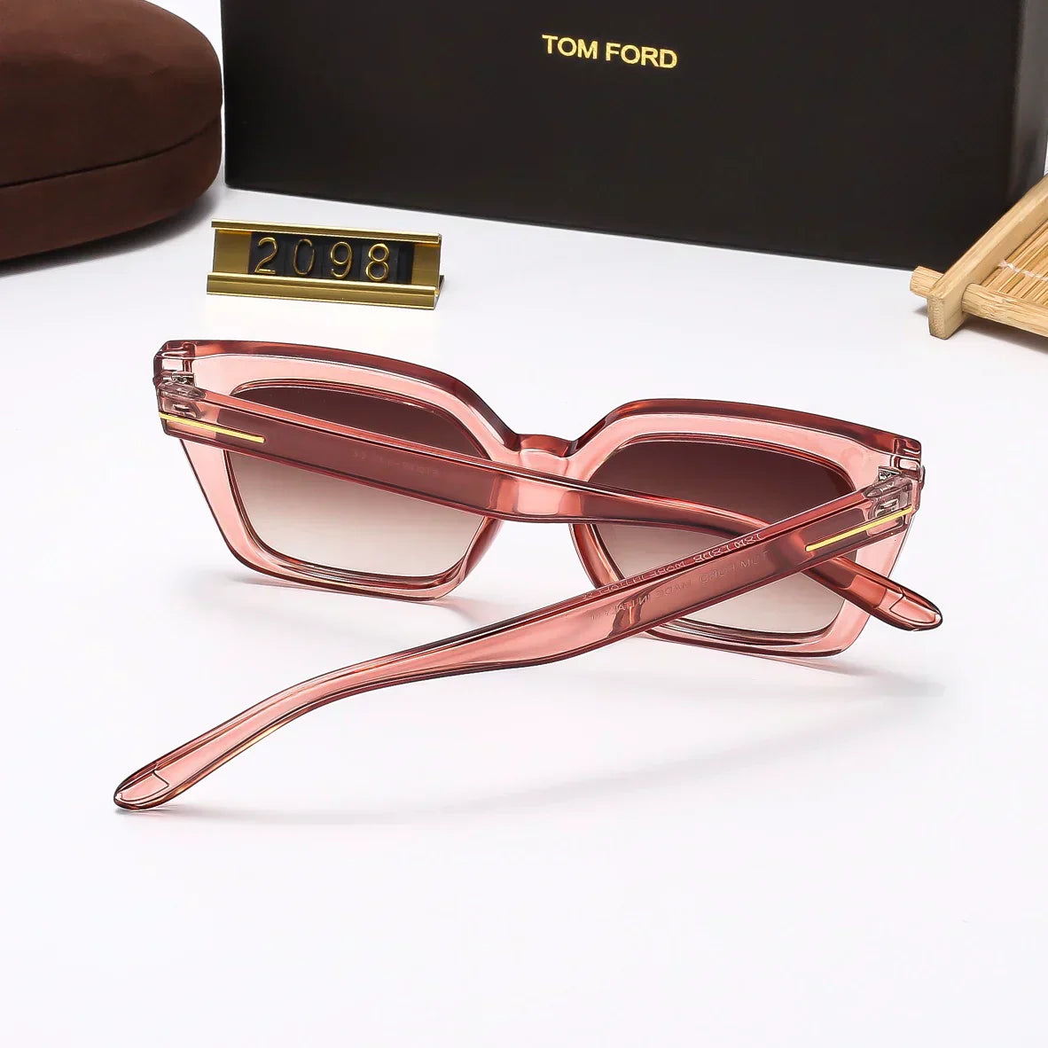 TOM FORD Square Round Sunglasses 2098