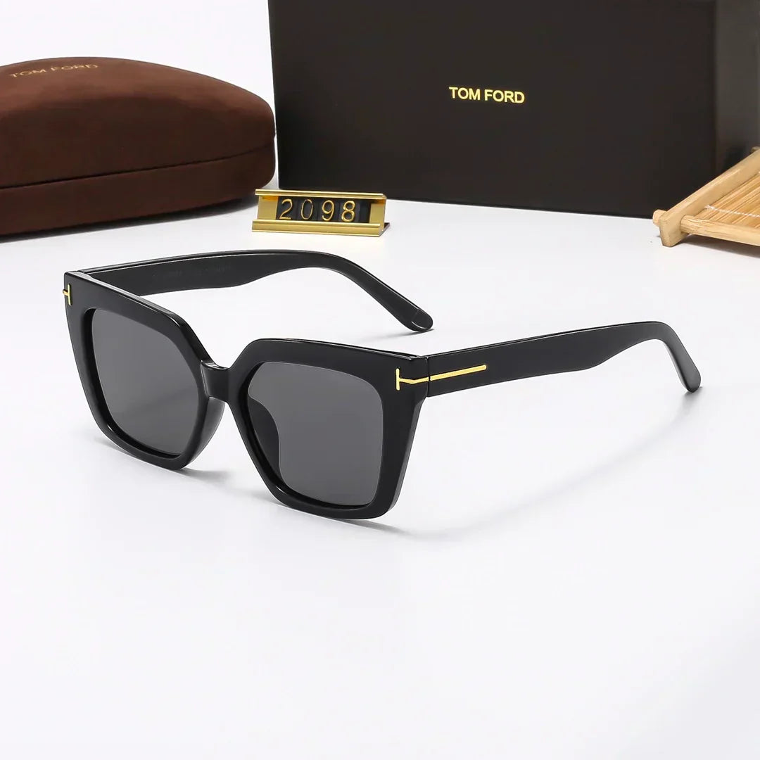 TOM FORD Square Round Sunglasses 2098