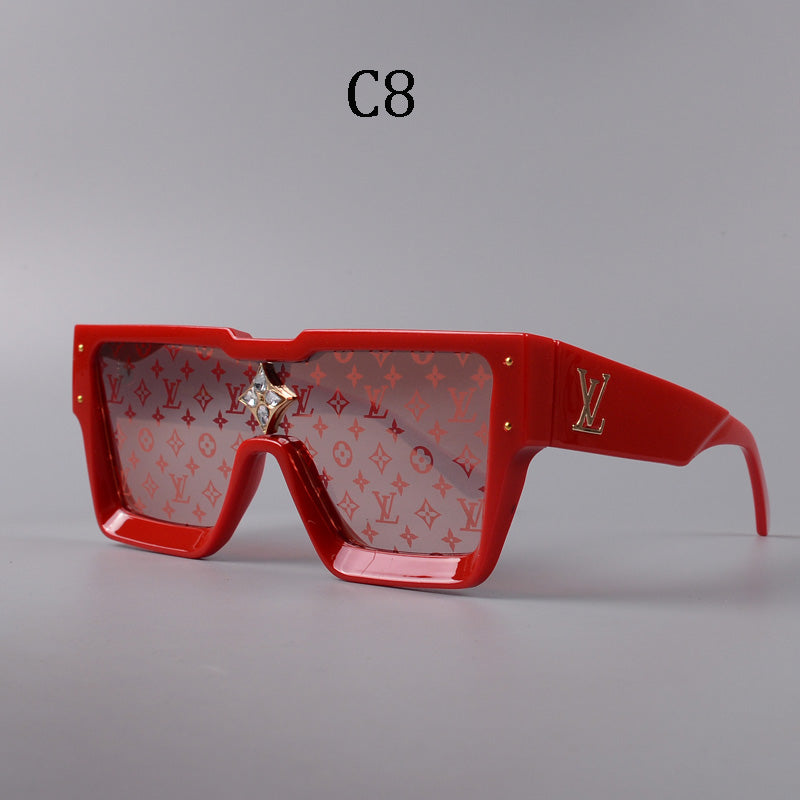 2025 Square Frame Unisex Sunglasses 1486