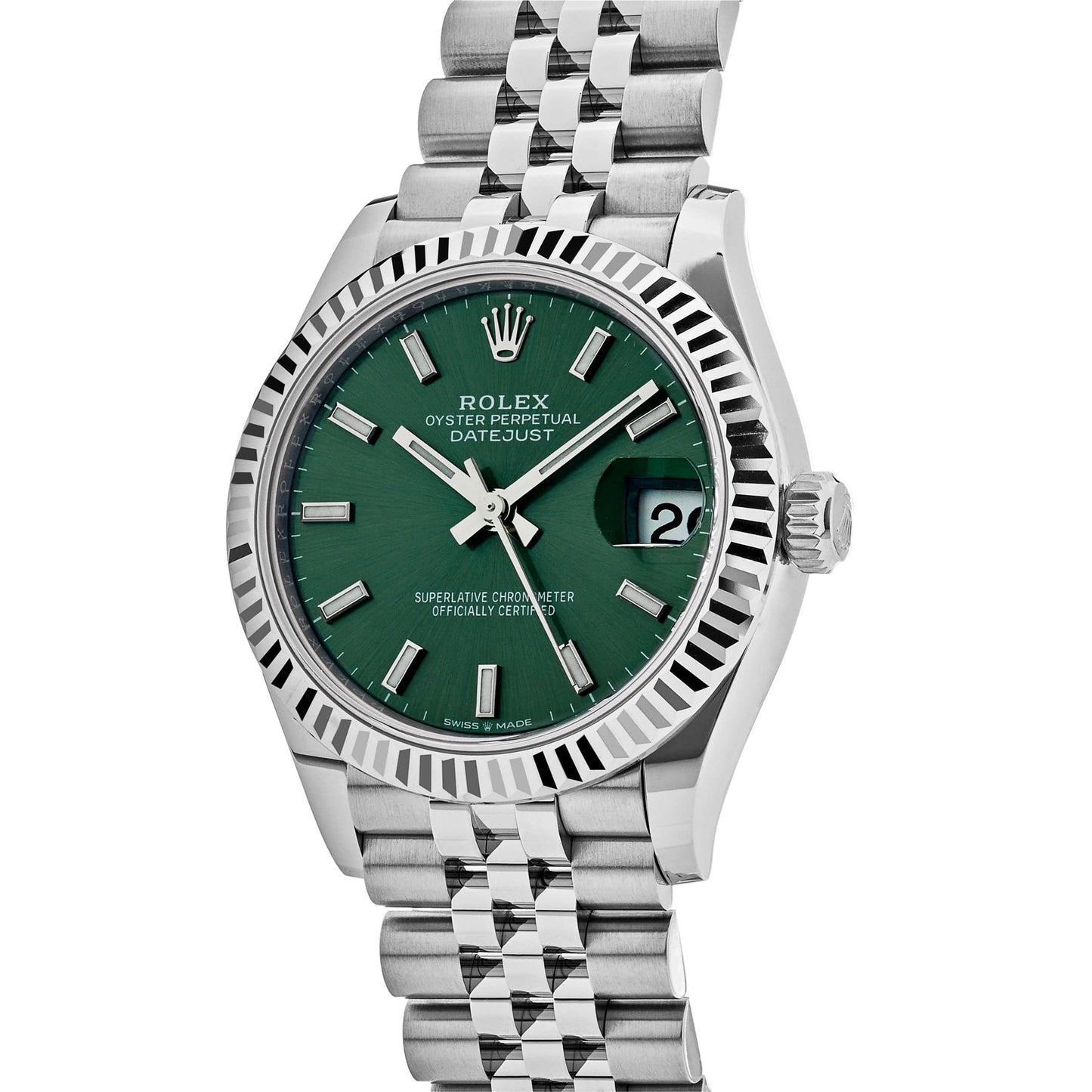 2025 Watch Datejust 278274 'Ladies' Stainless Steel Green Dial (2023)