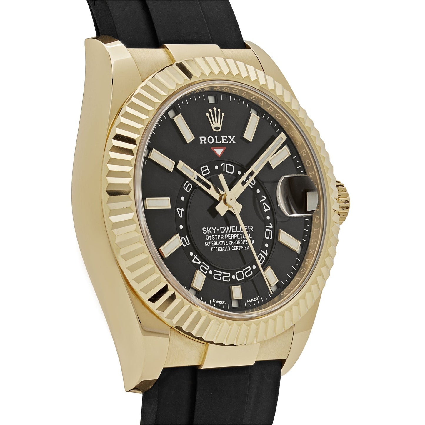 2025 Watch Sky-Dweller 336238 Yellow Gold  Bright Black Dial (2024)