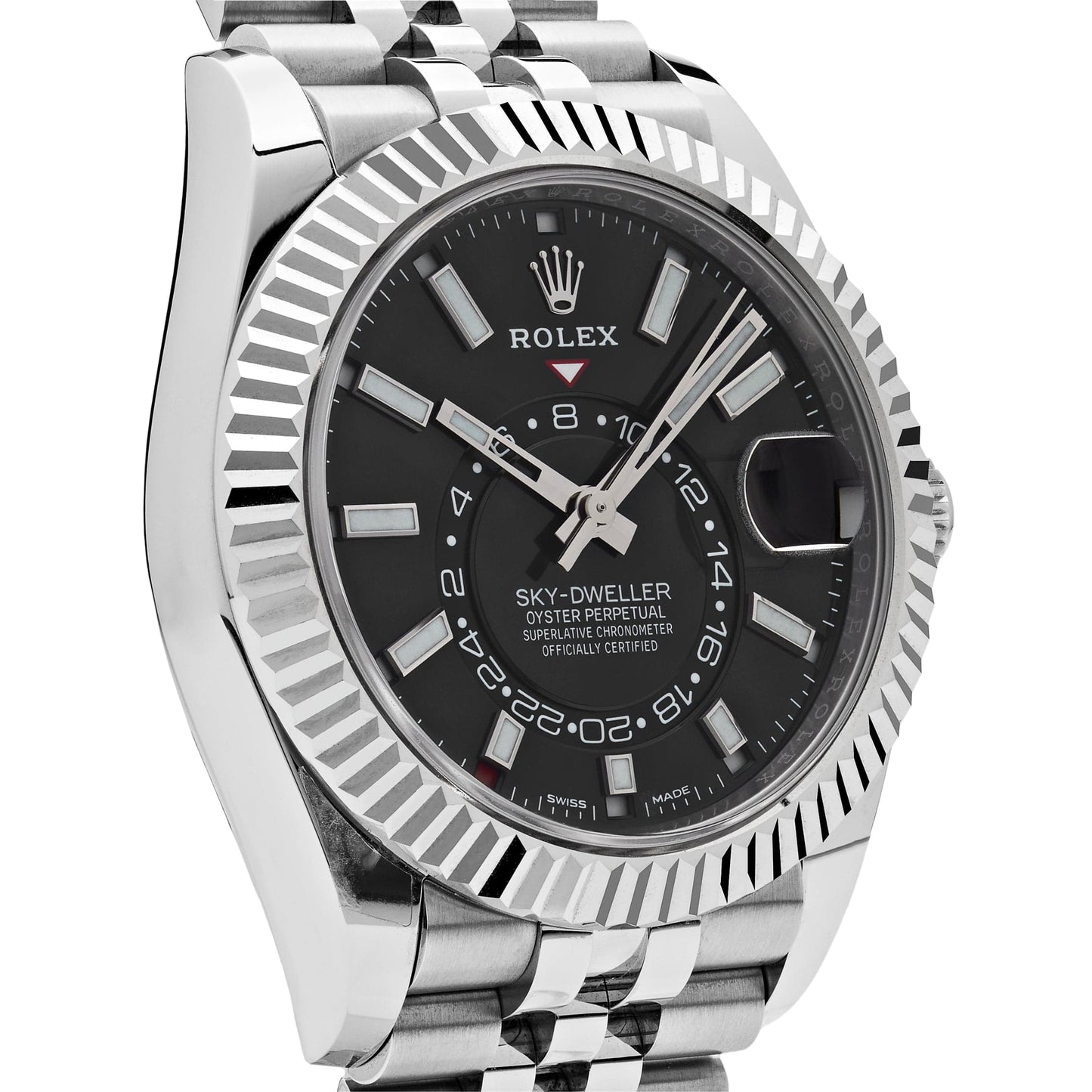 2025 Watch Sky-Dweller 326934 Stainless Steel Black Dial Jubilee (2023)