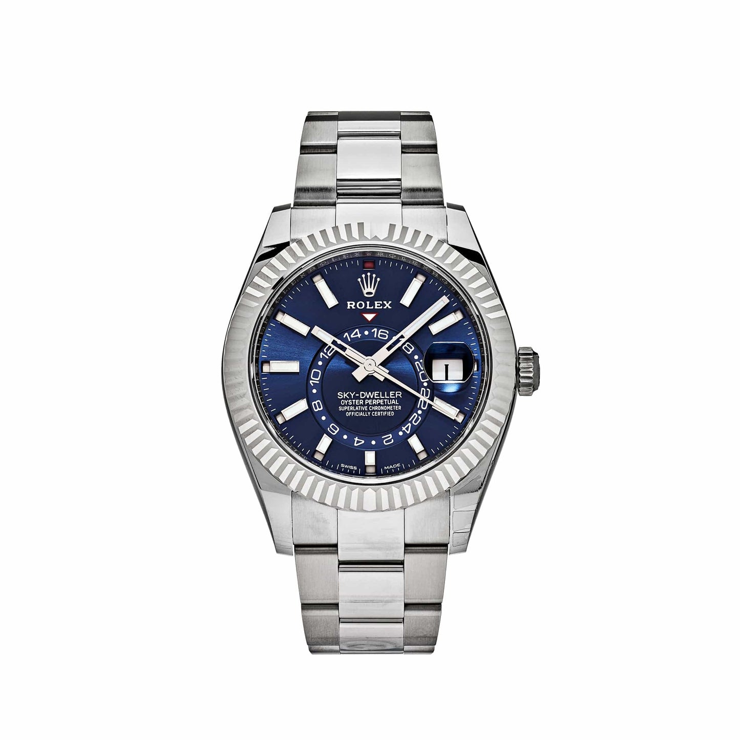 2025 Watch Sky-Dweller 326934 Stainless Steel Blue Dial (2023)