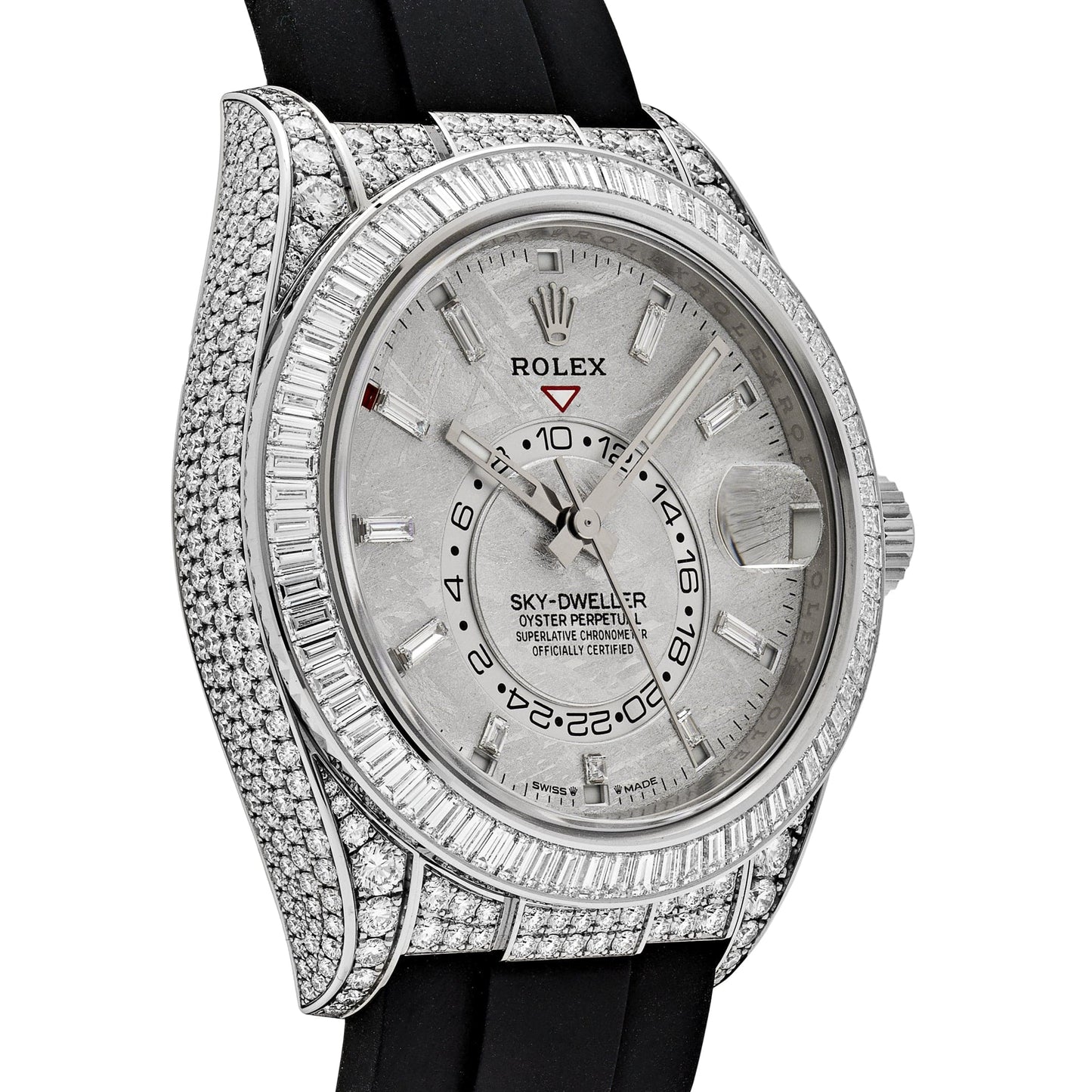 2025 Watch Sky-Dweller 336259TBR White Gold Meteorite Dial Diamond Bezel and Case
