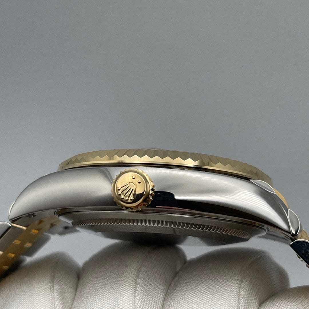 2025 Watch Sky-Dweller 326933 Stainless Steel Yellow Gold Champagne Dial