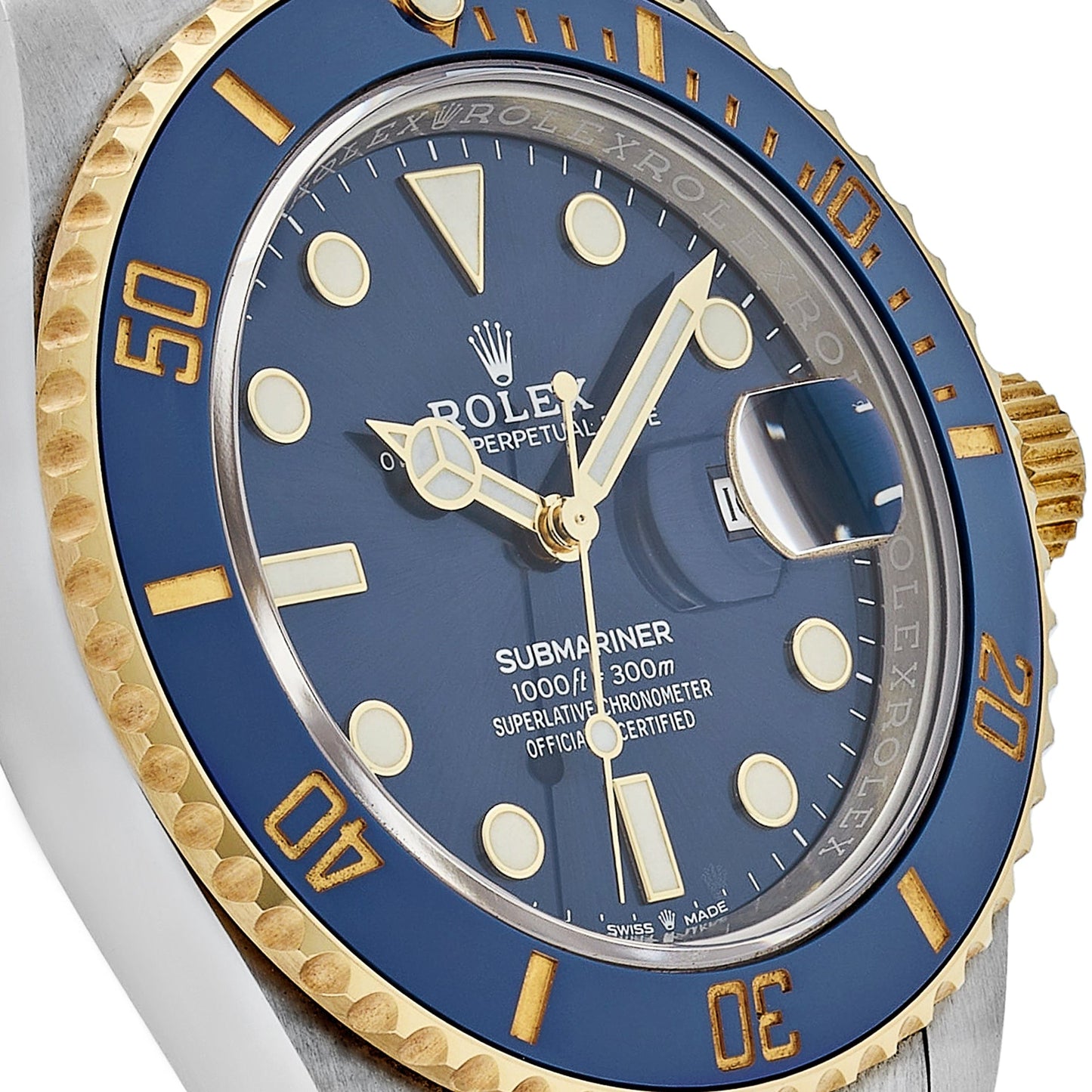 2025 Watch Submariner Date 126613LB Stainless Steel Yellow Gold Blue Dial (2021)