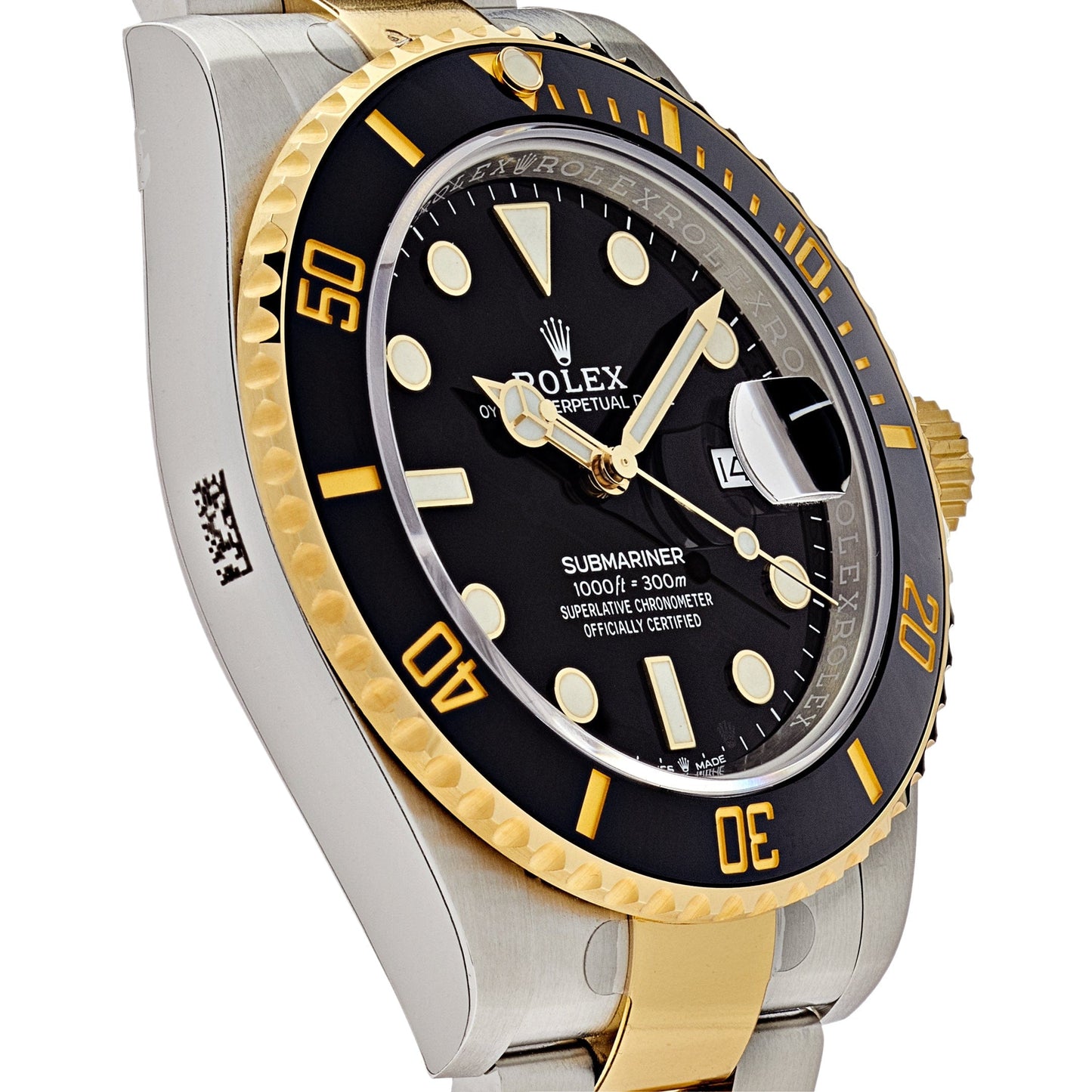 2025 Watch Submariner Date 126613LN Stainless Steel Yellow Gold Black Dial (2023)
