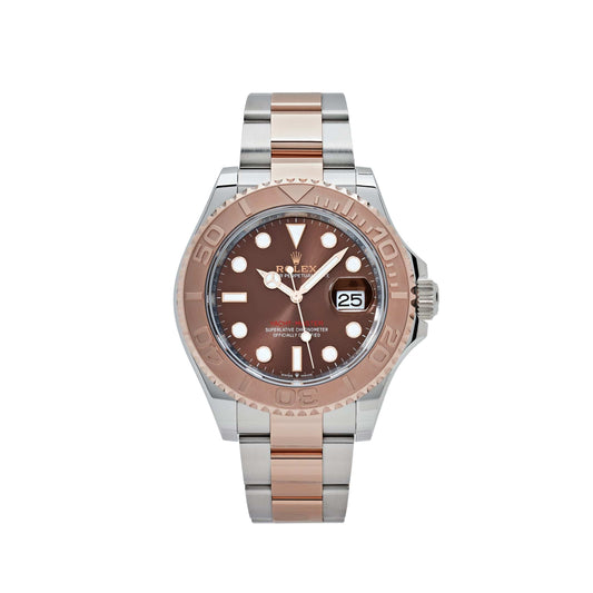 2025 Watch Yacht-Master 126621 Stainless Steel Rose Gold Brown Dial