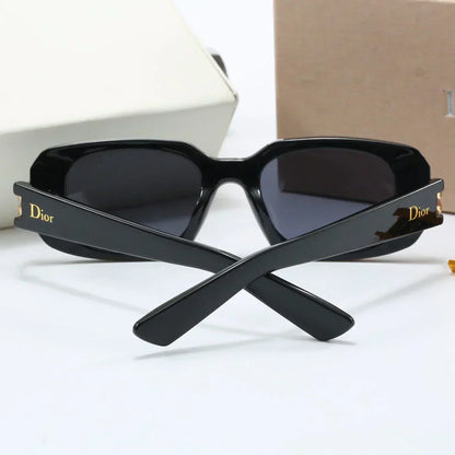 2025 Cut Edge Rectangular Buckle Sunglasses