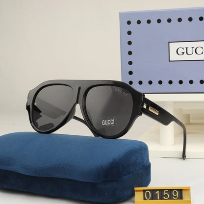 2025 Sunglasses  New toad mirror punk style large frame sunglasses