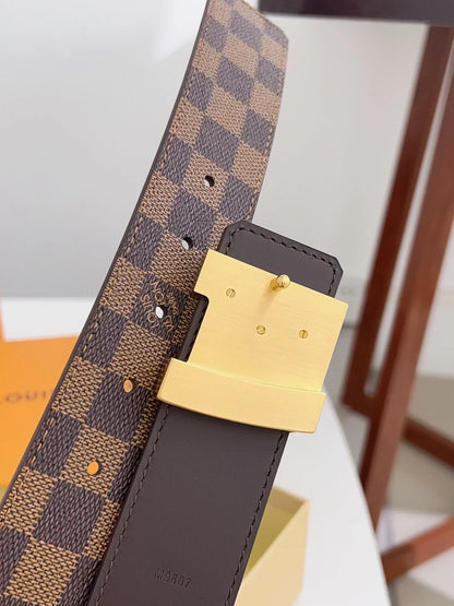 2025 belt One-piece casting metal belt width 4.0cm