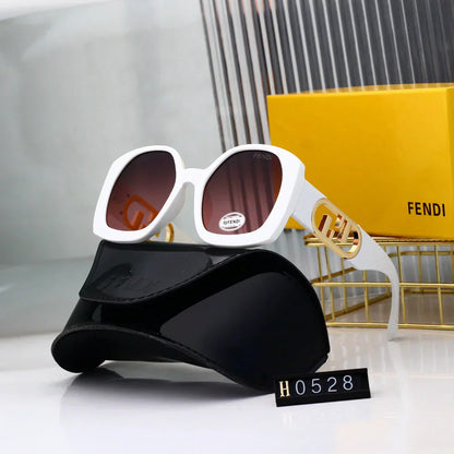 2025 Sunglasses  Large frame retro UV protection sunglasses