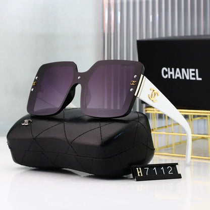 2025 Sunglasses  Retro flower leg large frame sunglasses