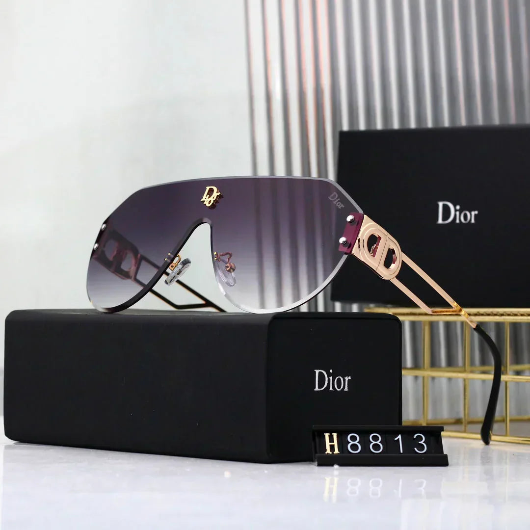 2025 Vintage One-Piece Sunglasses H8813