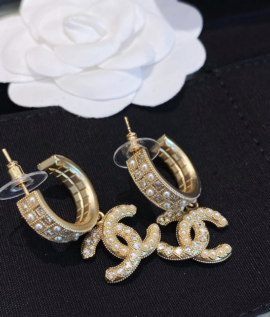 2025Luxury Pearl Double Earrings