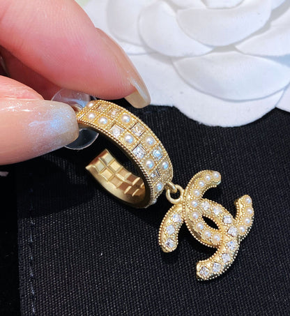 2025Luxury Pearl Double Earrings