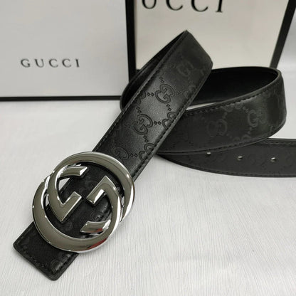 2025 4 Colors Fashion printed leather belt