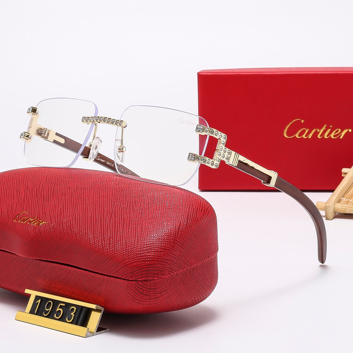 2025 6 Colors Dimond Sunglasses—1953