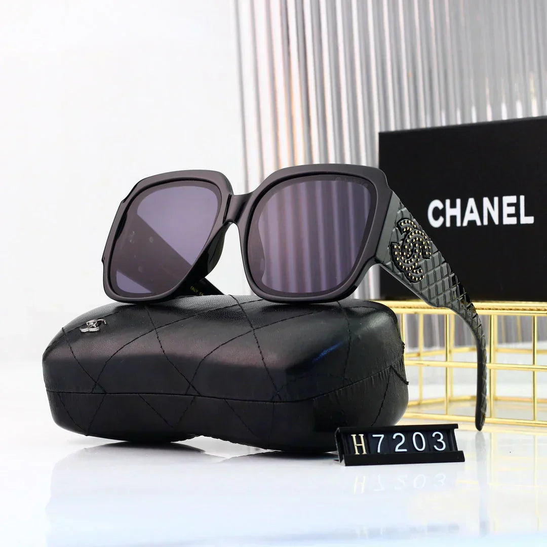 2025 Square simple large frame sunglasses