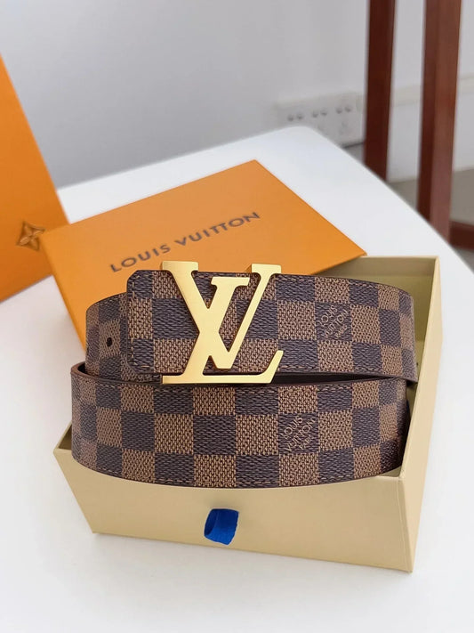 2025 belt One-piece casting metal belt width 4.0cm