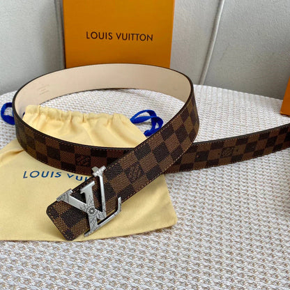 2025 Double-faced calfskin belt width 4.0