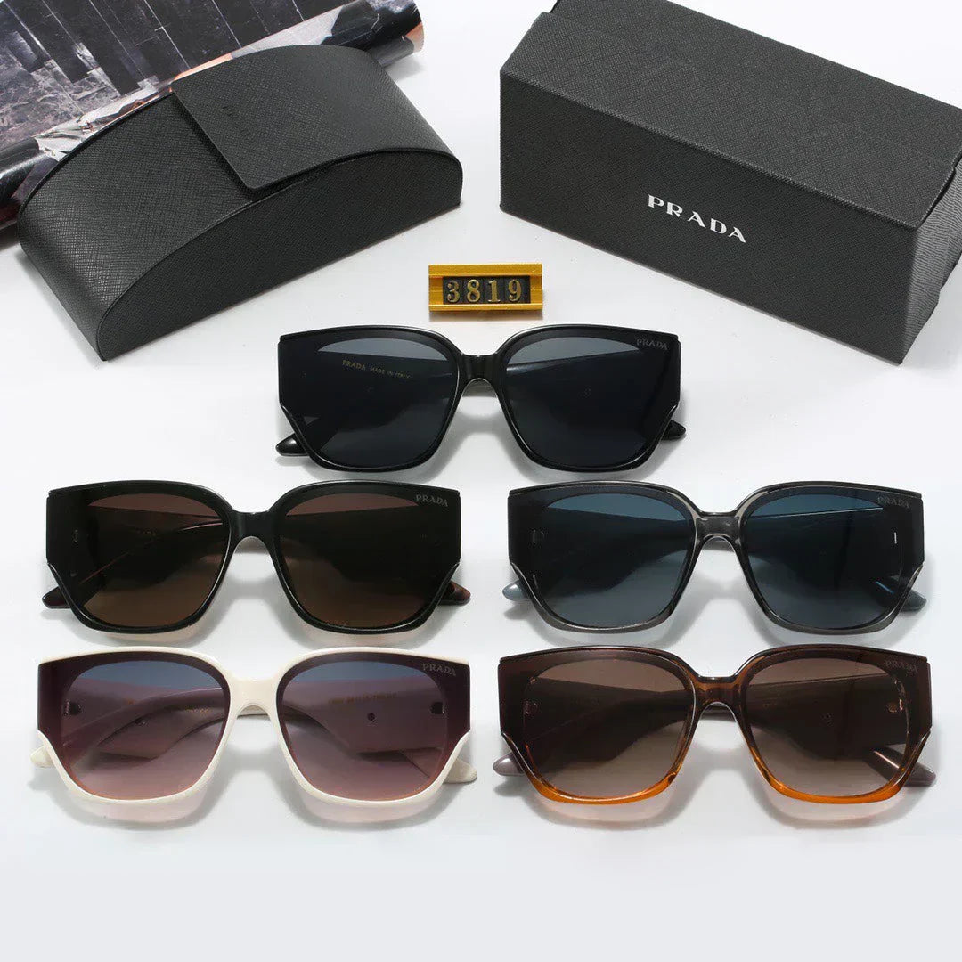 2025 Sunglasses  Thick Frame Retro Sunglasses
