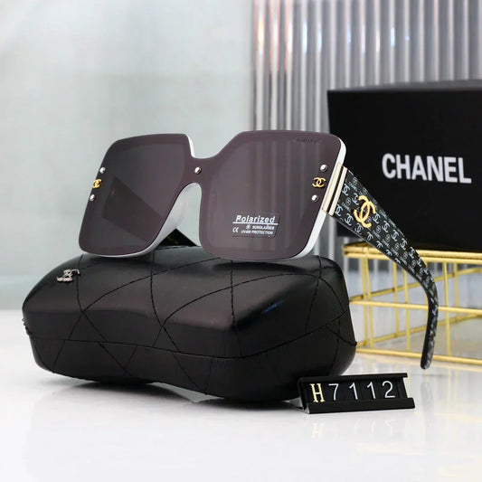 2025 Sunglasses  Retro flower leg large frame sunglasses