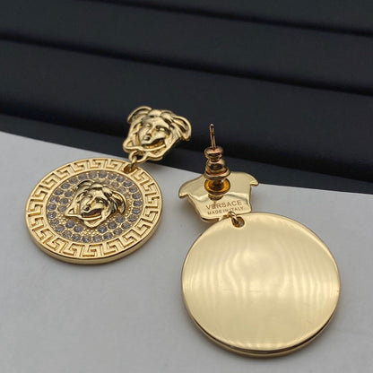 2025  Fashion Avatar Maze Diamond Earrings