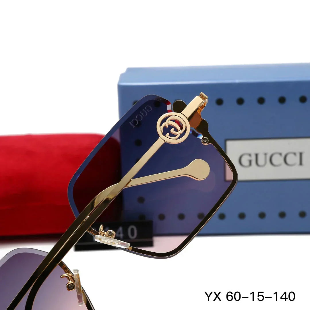 2025 Minimalist rimless sunglasses