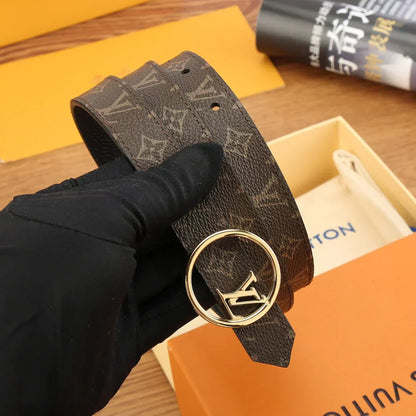 2025 Reversible Solid Calfskin Belt Width 2.0cm