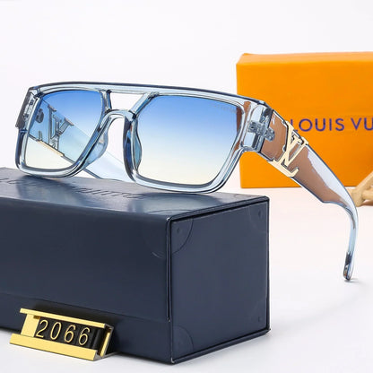 2025 Fashionable double bridge casual sunglasses