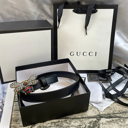 2025 4 Colors  bee lychee pattern double-sided belt