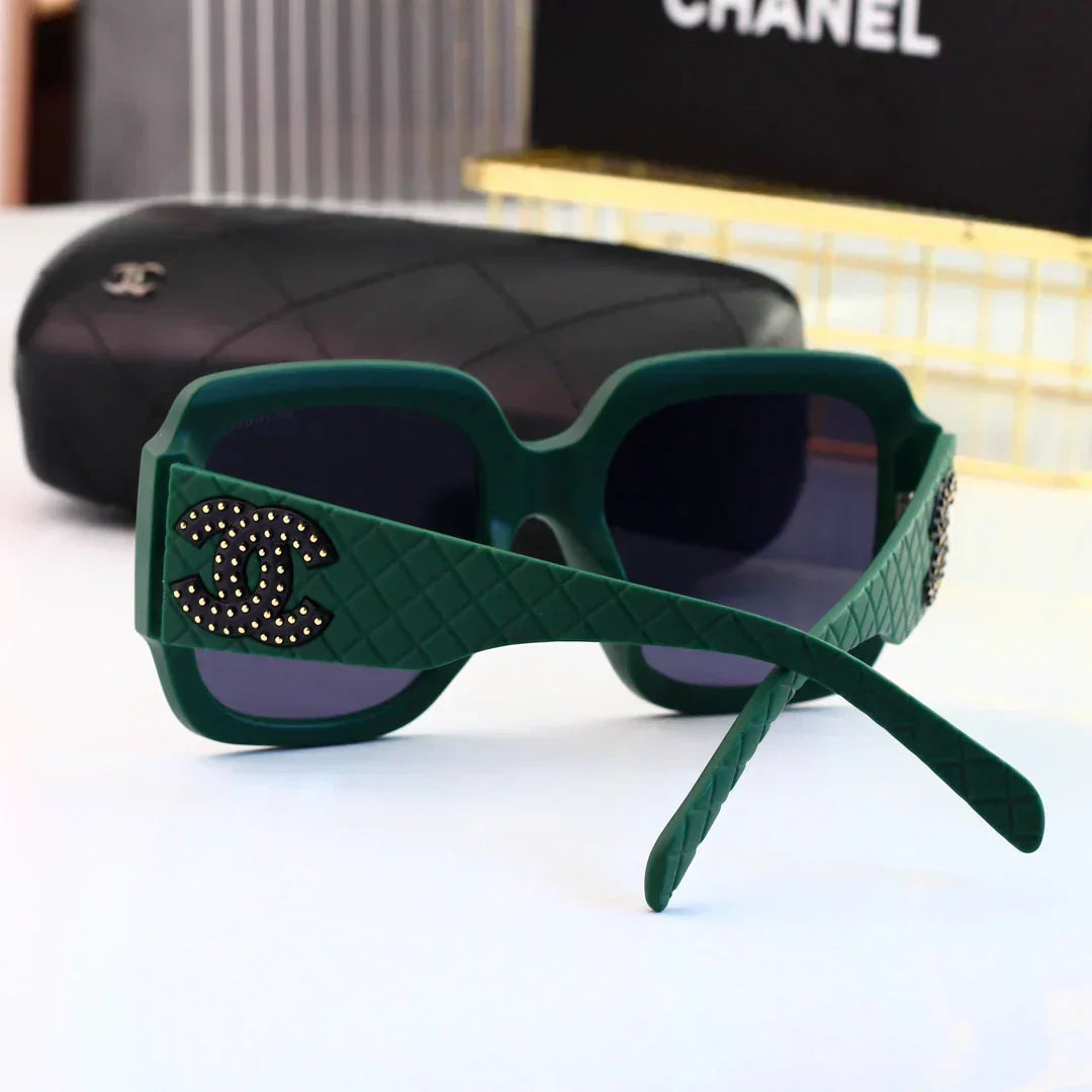 2025 Square simple large frame sunglasses