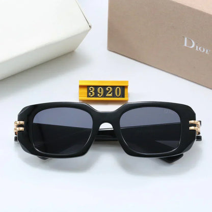 2025 Cut Edge Rectangular Buckle Sunglasses