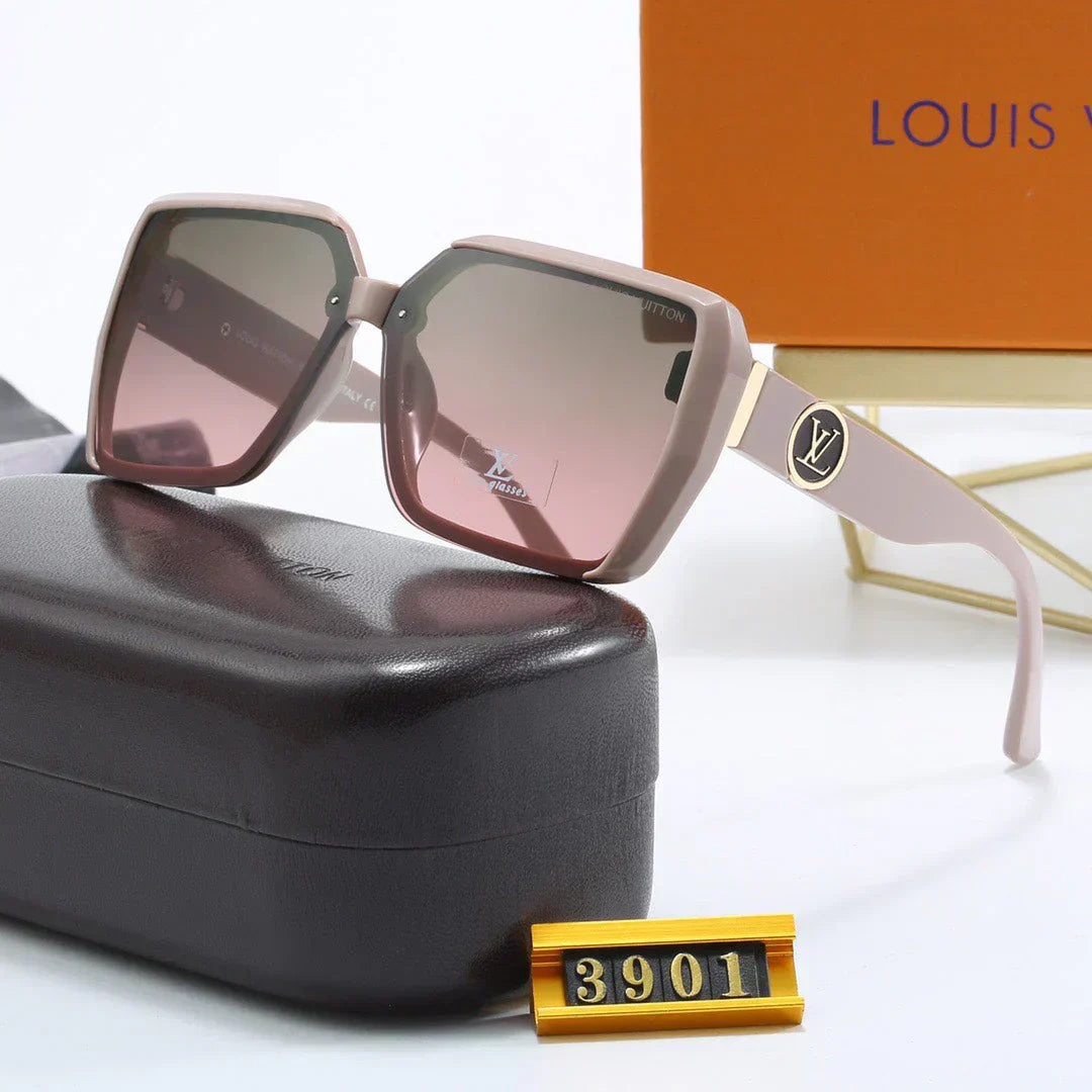 2025 Large frame retro anti-glare sunglasses