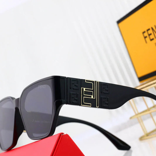 2025 High-end large-frame slim sunglasses