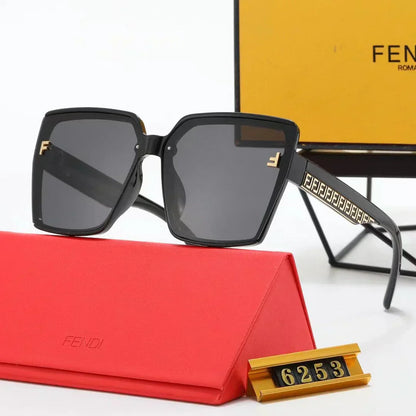 2025 Large Square Frame Gradient Sunglasses