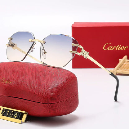 2025 Fashion Frameless Sunglasses 2104